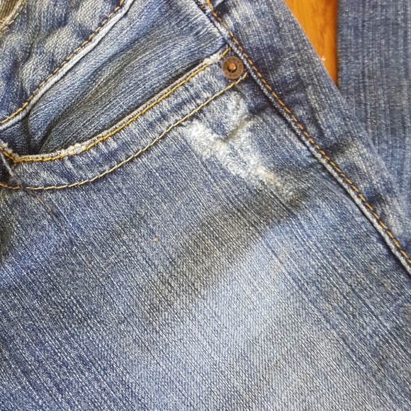 Bebe Distressed Jeans - Picture 7 of 8